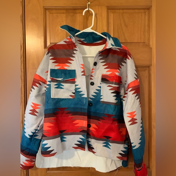 Western Aztec Shacket - Picture 5 of 5